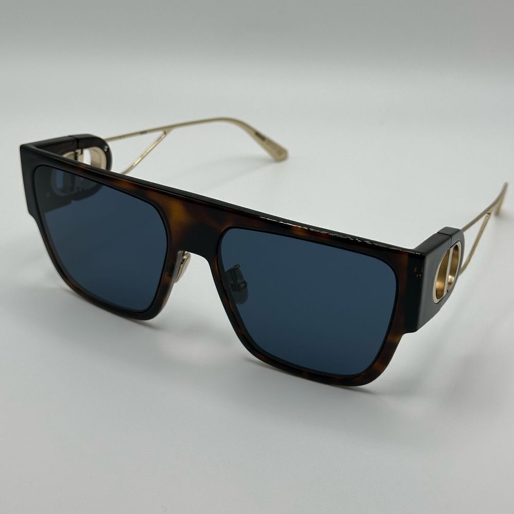 NEW Dior Sunglasses 30MONTAIGNE S3U 22B0 Havana Blue Women